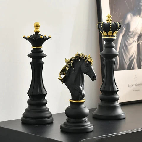 Luxury Chess Piece Sculpture