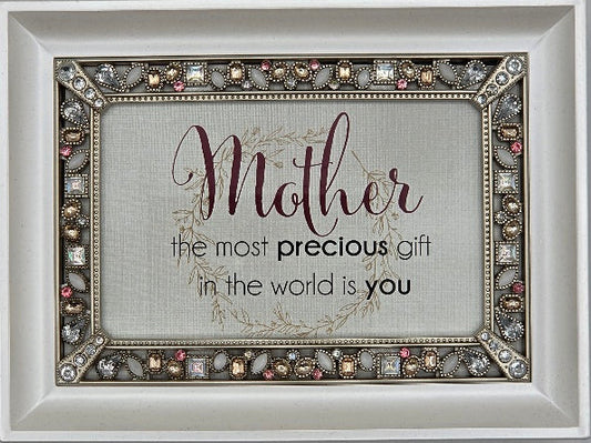 "Mother, The Most Precious Gift in the World Is You" Musical Keepsake Box