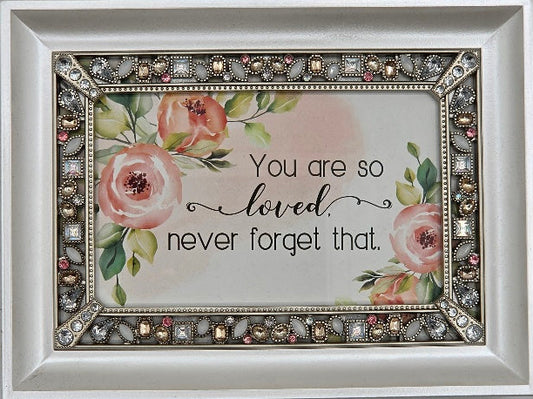 musical keepsake box you are so loved
